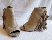 Coconuts Love fringe booties