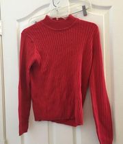 Laura Scott mock neck top medium