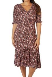 NWT | Luxology Floral Midi Dress