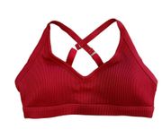 Red Sports Bra