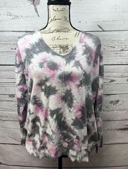 Torrid 00 pink/gray/white pullover sweatshirt - 2854