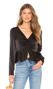 Black Silk Blouse