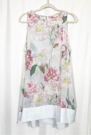 Ted Baker London Iguana Cover Up Dress Swim Beach Coastal Floral