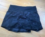 Pace Rival Skirt Black Camo