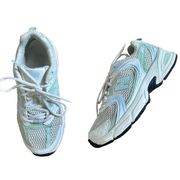 New Balance Unisex 530 Dad Sneakers Lifestyle Shoes - Seasalt/Ice Blue, 7.5US W