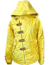 Yellow Gretchen Bleiler Ski Snowboard Coat Mane Jacket Small Thinsulate