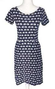 NWT Sugarhill Boutique Navy Blue Elephant Dress
