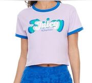 Juicy Cropped Graphic Short Sleeve Shirt