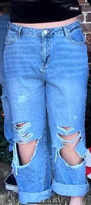 Baggy Ripped Jeans