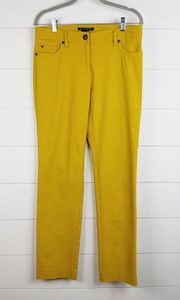 Zac & Rachel Trouser Pants Mustard Yellow Trouser Pants Size 8