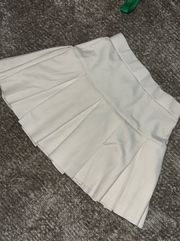 Lioness White Tennis Skirt