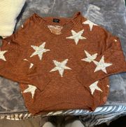 Lightweight Star Sweater