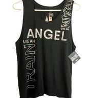 Victoria Sport  Womens Graphic Train Like An Angel Sz M