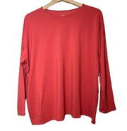 J Jill Luxe Supima Long Sleeve Tee T-Shirt XL Petite