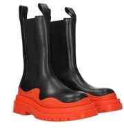 BOTTEGA VENETA BOOTS SIZE 36.5 Tire Boot NEW IN BOX AND PAPER, Duster Bags