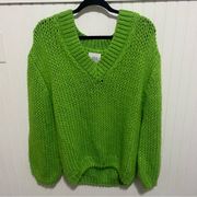 J.O.A sweater neon green BIN1