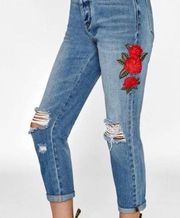 PacSun ✨5xHP✨ Rose Embroidered Ankle Jegging✨