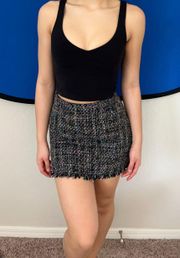 Thread Mini Skirt