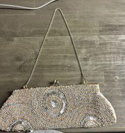 Beaded evening bag