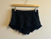 Aerie Black  shorts