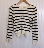 Romeo + Juliet couture striped sweater