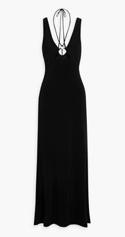 NEW NWT Bec + Bridge Adele Ring Embellished Cutout Maxi Dress Black