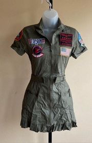 top gun flight dress costume