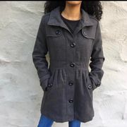 Macy's Gray Peacoat