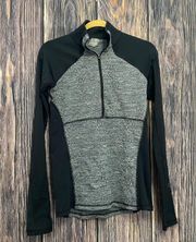 CALIA Grey And Black Half Zip Jacket 