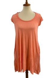 LAMade Coral Short Sleeve Dress Back Detail XS New