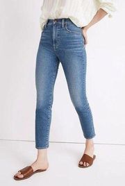 Madewell The Perfect Vintage Crop Jean in Sandford Wash: Summerweight Edition 29