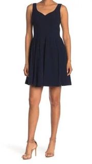 NWT Nanette Lepore • Fit & Flare Cocktail Mini Dress in Navy, Sleeveless, Size 2