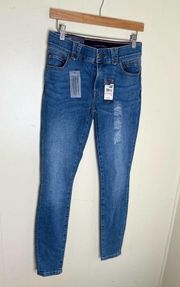 •NWT•Tommy Hill Figure Contour & Define Skinny Ankle Strech flattering Jeans​​​