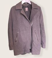 Gap Gray Wool Blend Winter Coat M