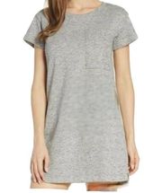 Ugg Heather Gray Cozy Maree T-Shirt Dress. Size Large