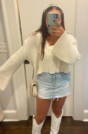 Boutique Cropped Sweater