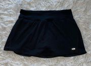 Black champion tennis skirt