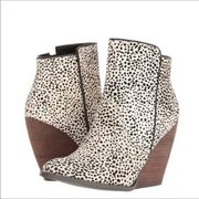 Very Volatile Chocolate Chip Pony Hair Booties