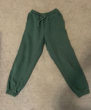 Green Sweat Pants