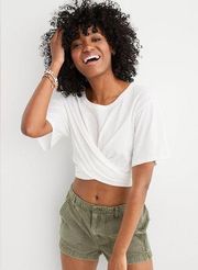 Aerie Cropped Wrapback T-Shirt