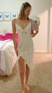 White Lacy Dress