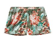 Patagonia  Baggies Floral Print S Green Tropical Shorts