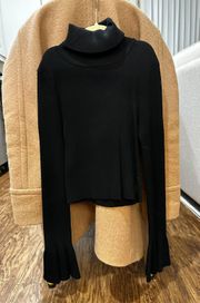 Kitennish Black Turtle Neck 