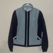 Reebok jacket, two toned gray lightweight, size Medium