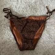 Xhileration Cheetah Print Bikini Bottoms