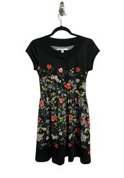 Lauren Conrad Short Sleeve Floral Dress