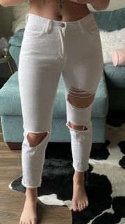 Distressed Ripped Jeans