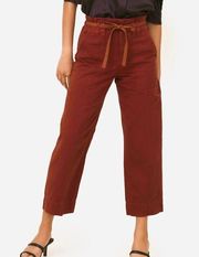 A.L.C. Augusta Belted Paperbag Cargo Pants Size 10