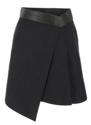 Loewe Pleated Wrap Mini-Skirt