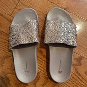 INC Rhinestone Pink Slides